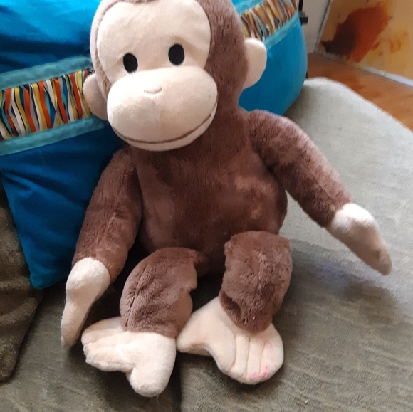 Curious George Monkey Stuffed Animal Plush toy - Picture 2 of 4